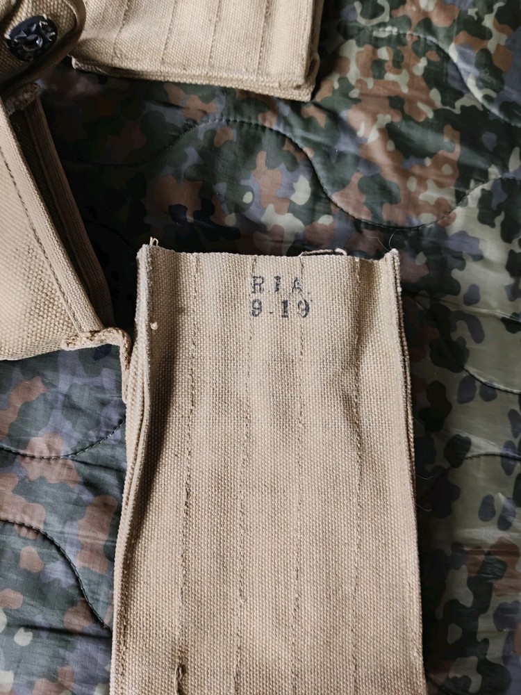 1x ORIGINAL WWI US ARMY M1903 RIFLE PEDERSEN DEVICE CARRIER POUCH