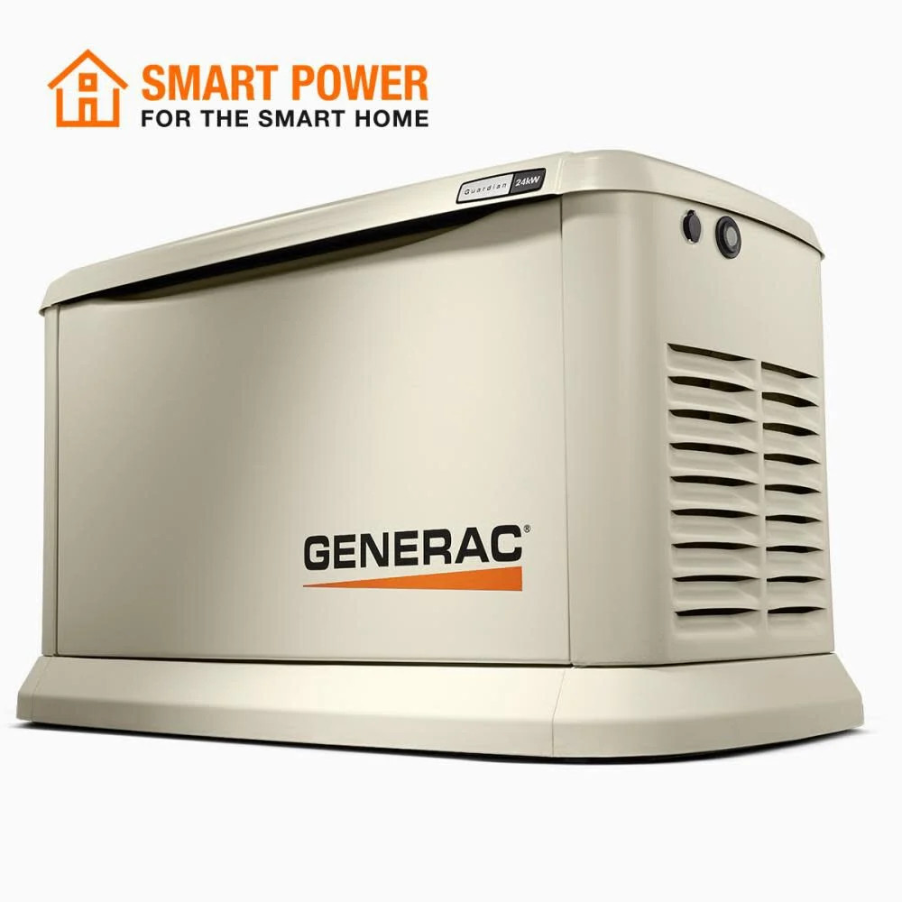 Generac Guardian Series 24,000 Watt (24Kw) Dual Fuel 50-State Air-Cooled Home