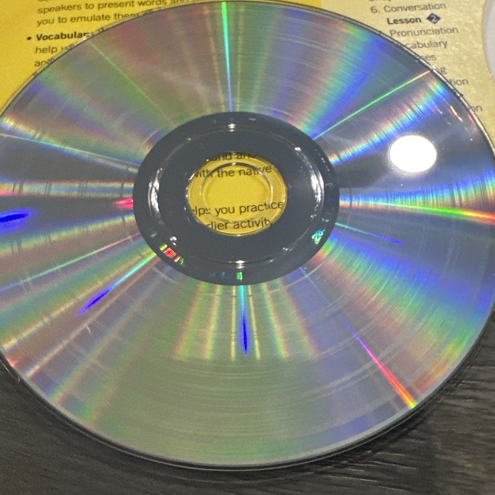 Rosetta Stone Spanish Level 1 With Headphones Untested