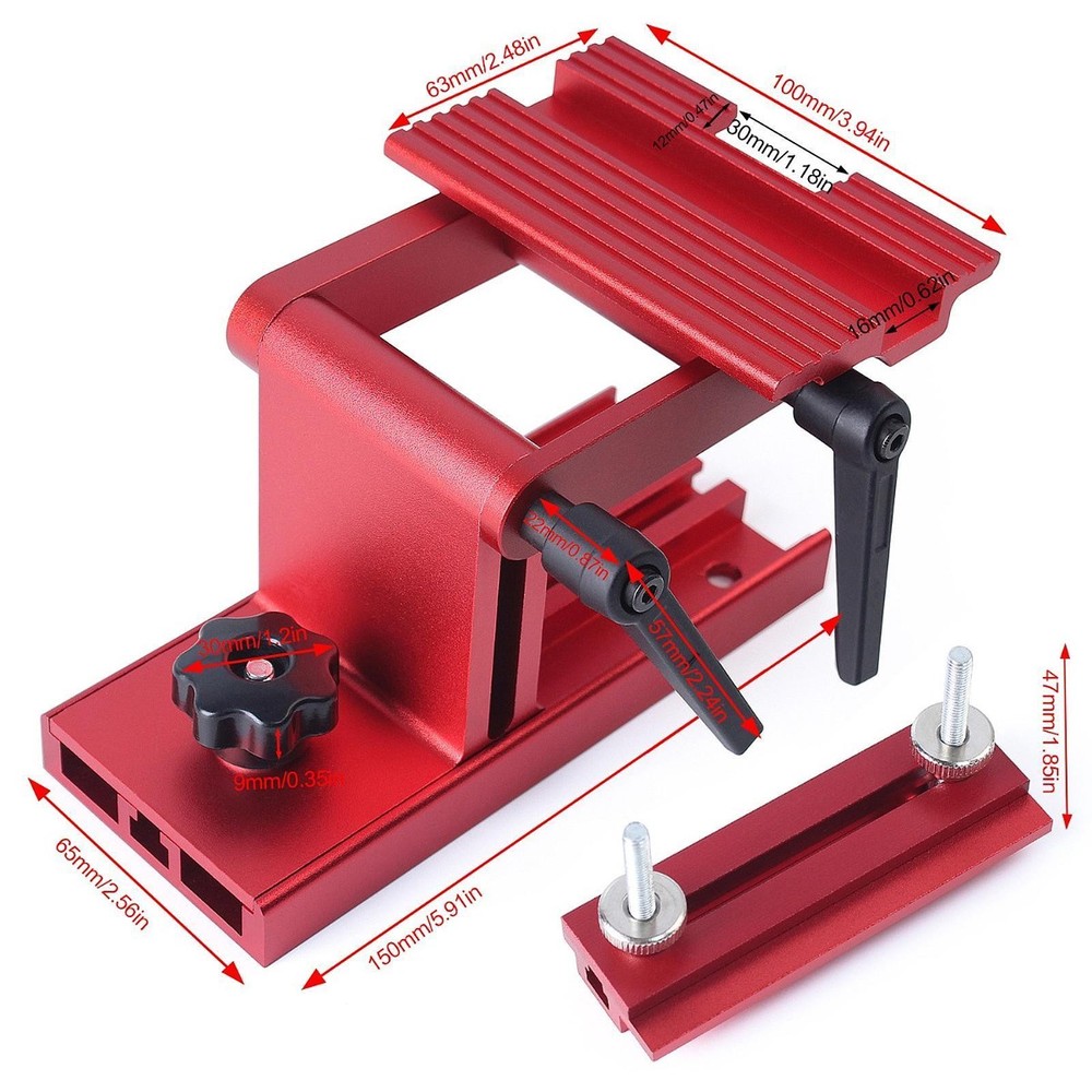 Universal Tool Rest Jig for 6\\\\\\\" 8\\\\\\\" Bench Grinder -