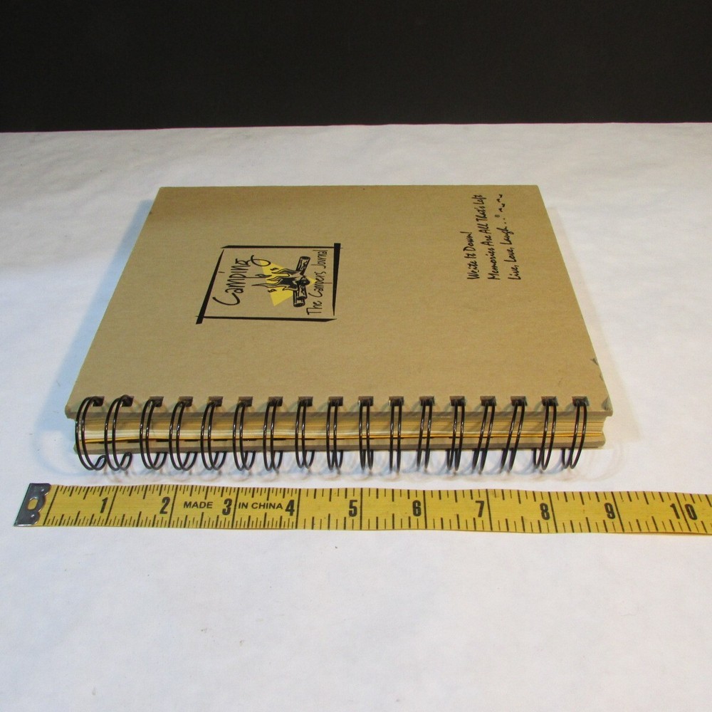 Camping Journal ~ Adventure Memories Log Book