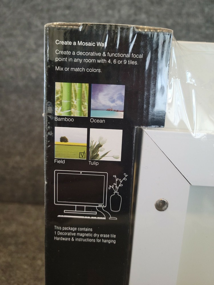 Decorative Magnetic Dry Erase Tile