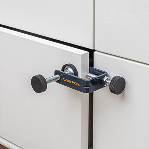 POWERTEC Drawer Front Installation Clamps for Woodworking, Assorted Styles