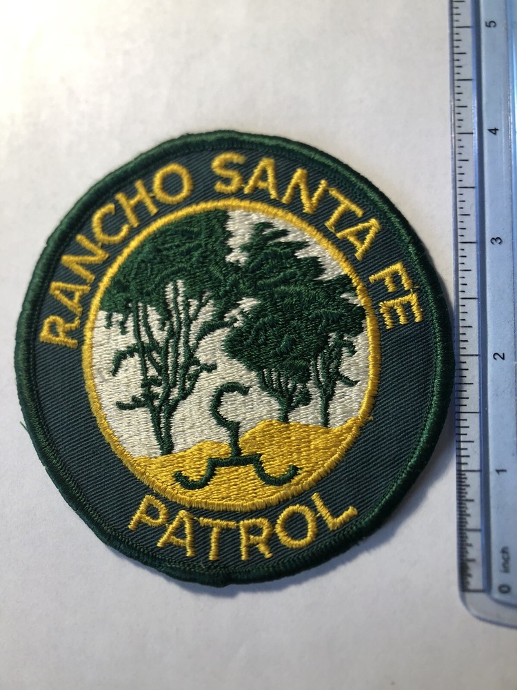 Rancho Santa Fe California Patrol Patch