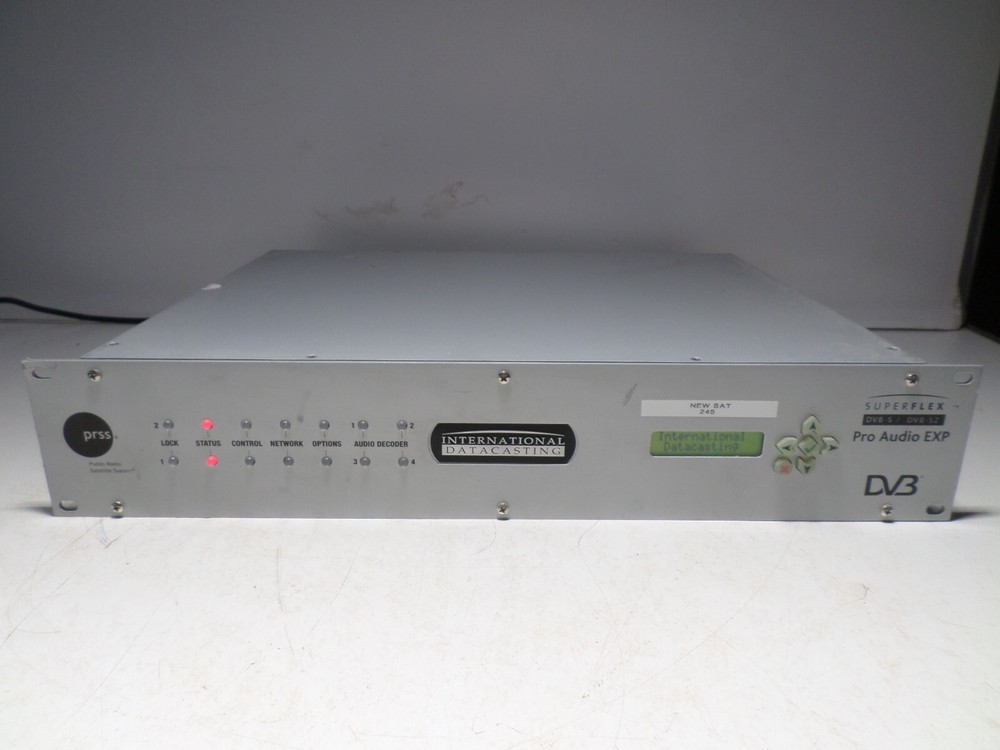 International Datacasting SFX4104FR SuperFlex Pro DVB-S Pro Audio Exp DV3