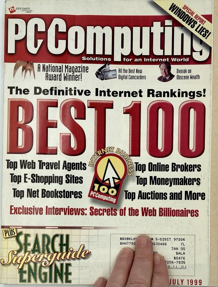 Vtg Lot Computer Magazines: PC Computing, COMPUTE! etc 1980s-90s, Advertisements