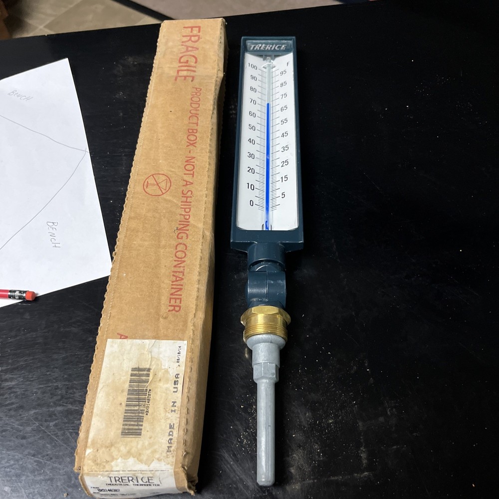 Trerice AX91406 Adjustable Angle Industrial Thermometer