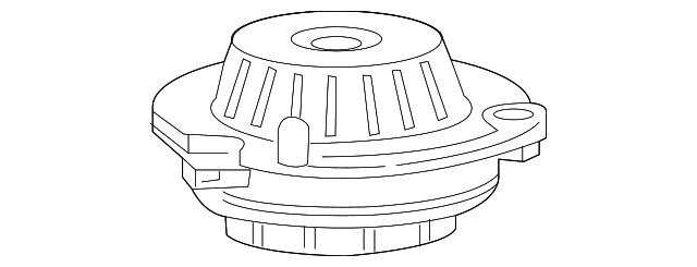 Genuine GM Front Passenger Side Strut Mount 84563445