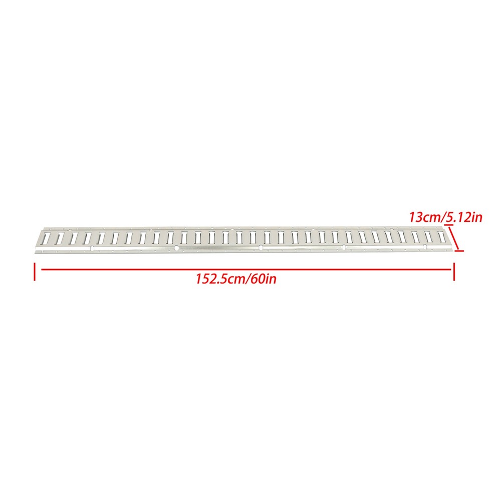 5ft E Track Kit Secure Tie-Down Rails 24PCS For Enclosed Trailers Cargo New