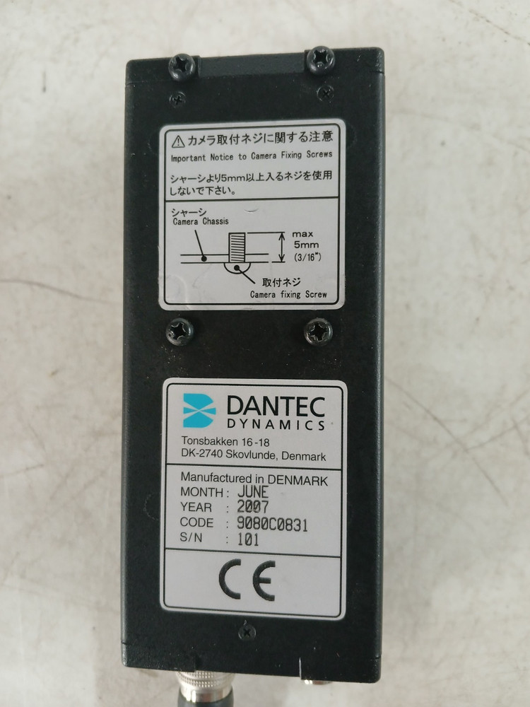 Dantec Dynamics Flowsense 9080C0831 Camera NO Lens