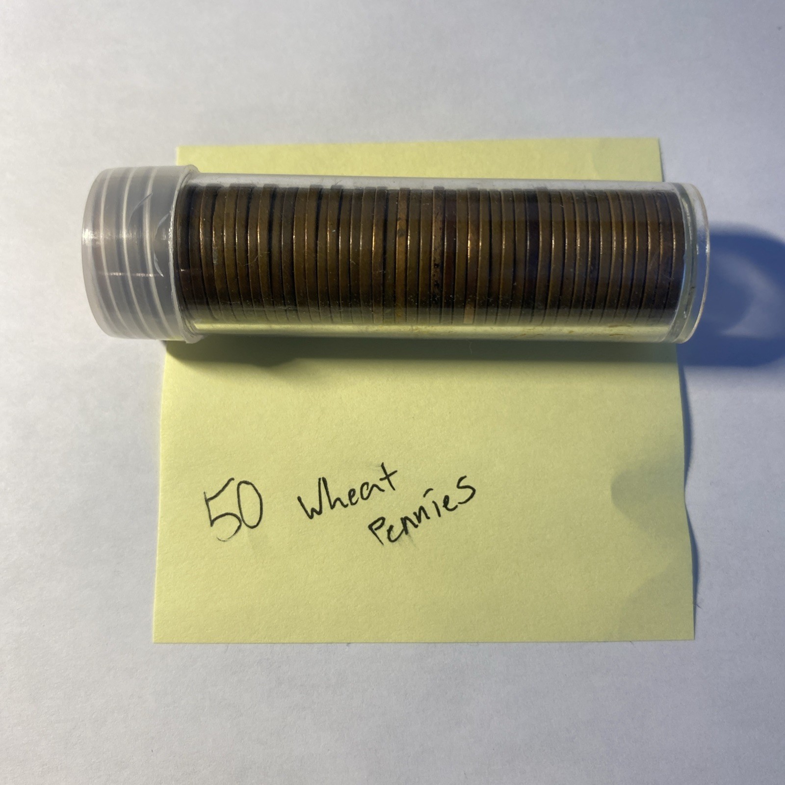 LINCOLN WHEAT CENT PENNY LOT of (50 ) DIFFERENT DATES/MINTS ALL WHEAT PENNIES