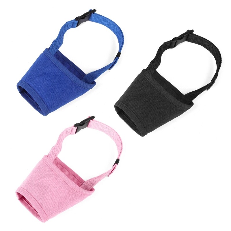 Adjustable Strap Dog Muzzle for Safe Outdoor Walking Training Barking Prevent