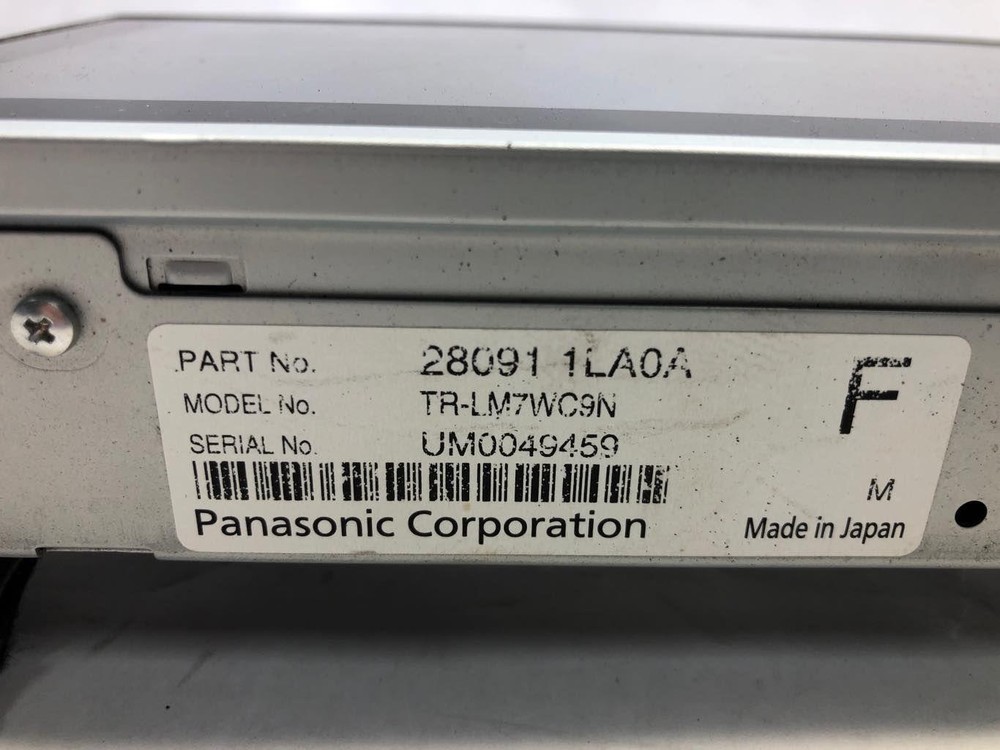 2013 - 2015 Nissan Patchfinder Display Screen dash W/O navigation RR View Camera