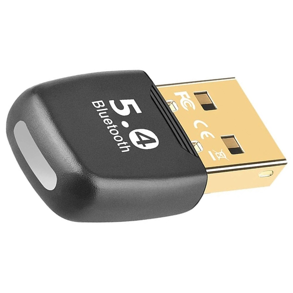 Wireless Bluetooth 5.4 Dongle for Non-Bluetooth Desktop Laptop Dual Mode BLE