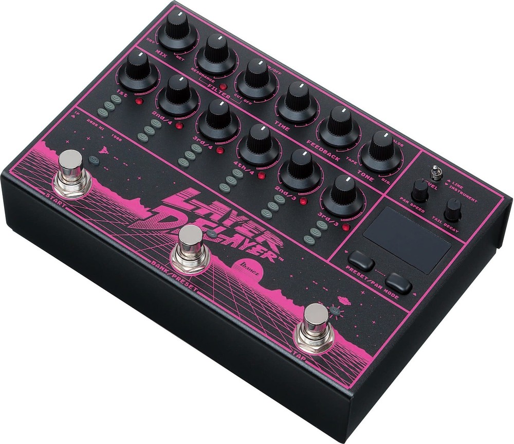 Ibanez Layer Delay Multi-Head Delay Effects Pedal