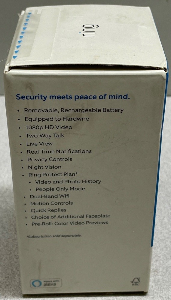 Ring Doorbell 4 Smart Wireless Doorbell Camera