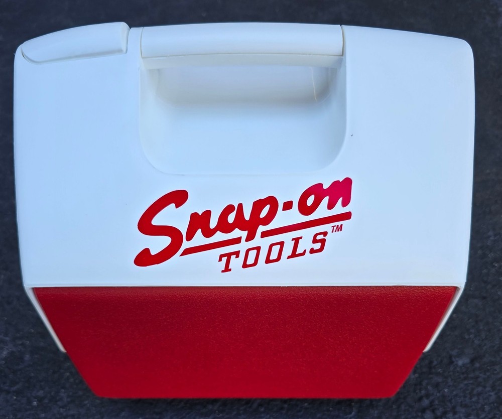 SNAP-ON TOOLS IGLOO COOLER RED & WHITE NEW