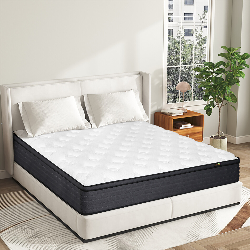 14"/12" Mattress Hybrid Spring Comfy Mattress in A Box Twin Full Queen King Size