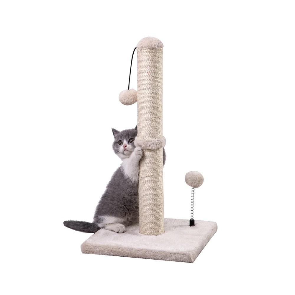 Cat Scratching Post Premium Basics Kitten Scratcher Sisal Scratch Posts with ...
