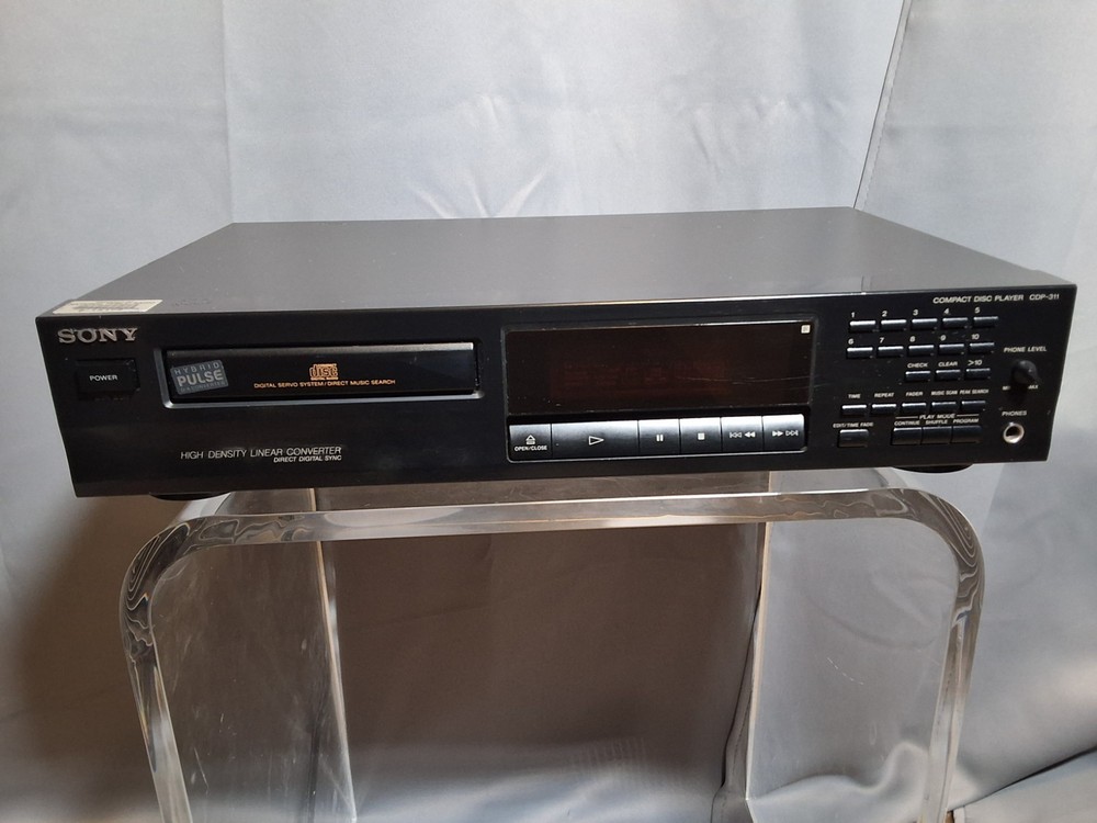 UNIQUE!!! Sony CDP-311 Compact Disk Player Used At NPR Studio!!!