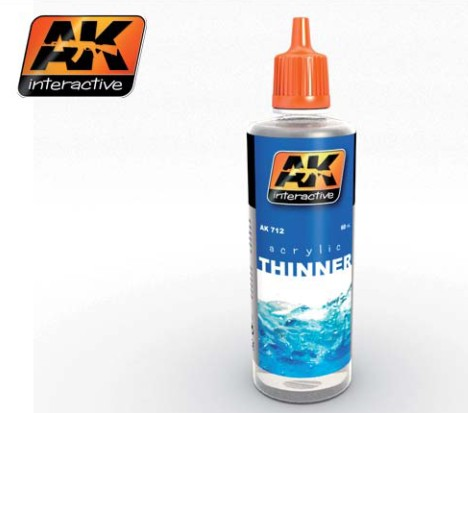 Acrylic Paint Thinner 60ml AK INTERACTIVE ACCESSORY AK712