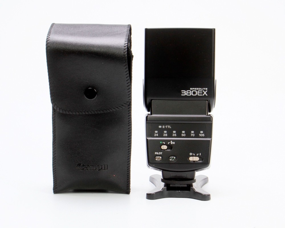 Canon 380EX Speedlite TTL Shoe Mount Flash for EOS