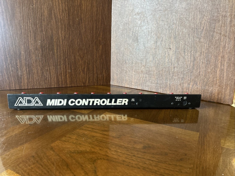 ADA MC-1 MIDI Foot Controller – Vintage –Tested Working