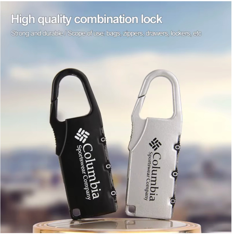 1 PC Combination Padlock Alloy Code Lock for Luggage Backpack Bag Drawer