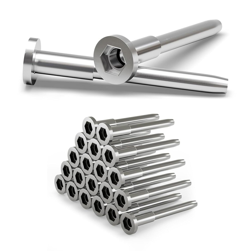 1/8"Invisible Cable Railing Kit,Stainless Steel Invisible Cable Railing Hardware