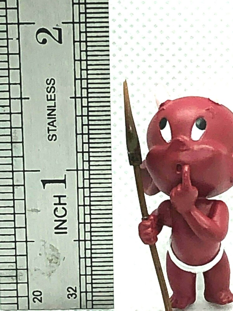 HOT STUFF: Little Devil Perplexed 3D Sculpted PVC PIN - Harvey Comics Licensed