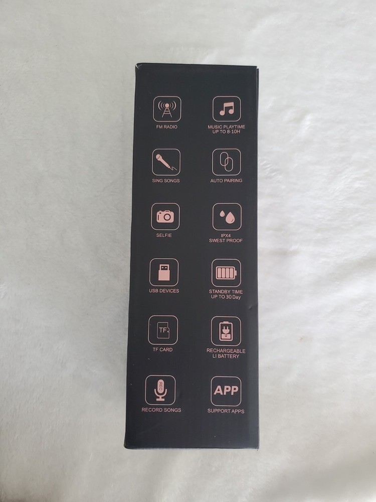 Pink Karaoke Microphone Wireless And Bluetooth With LED Lightning
