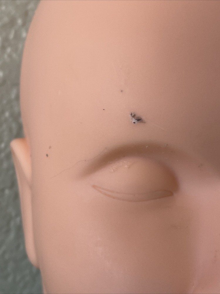 Massage Training Mannequin Head Makeup Eyelash Extension Practice Model Display