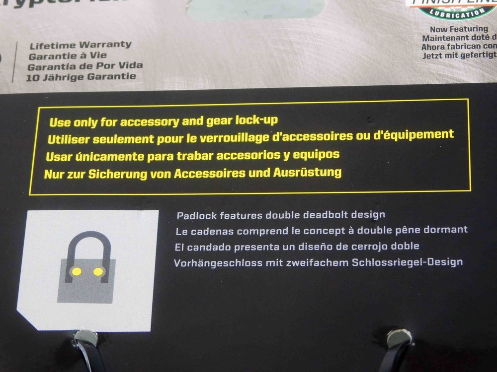Kryptonite KryptoFlex 818 5 ft Cable and Padlock 2-pack