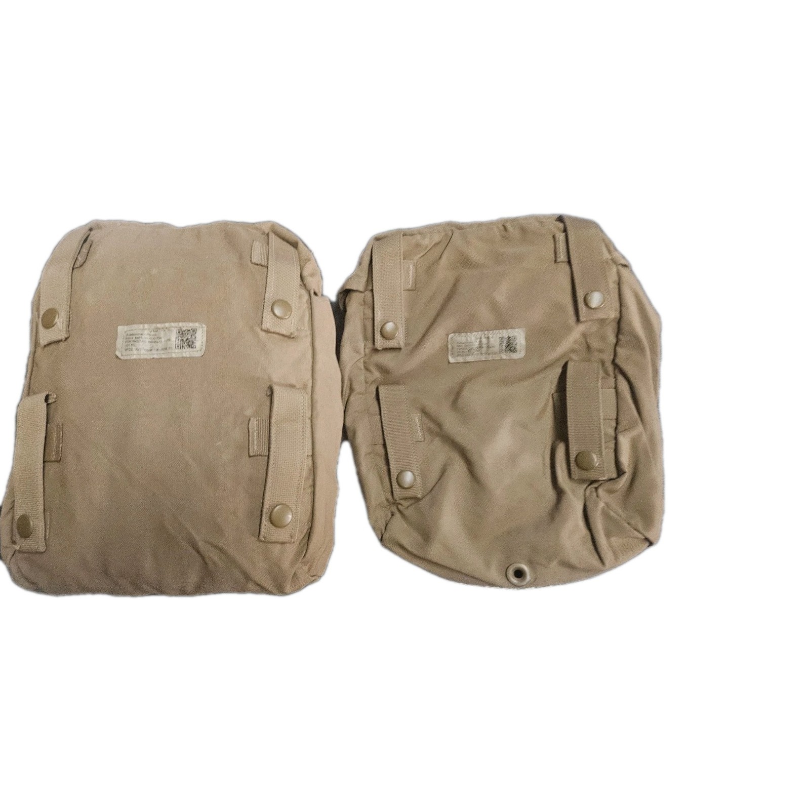 2 Pack Sustainment Pouch Used USMC Molle Coyote For FILBE Pack - CiF USGI