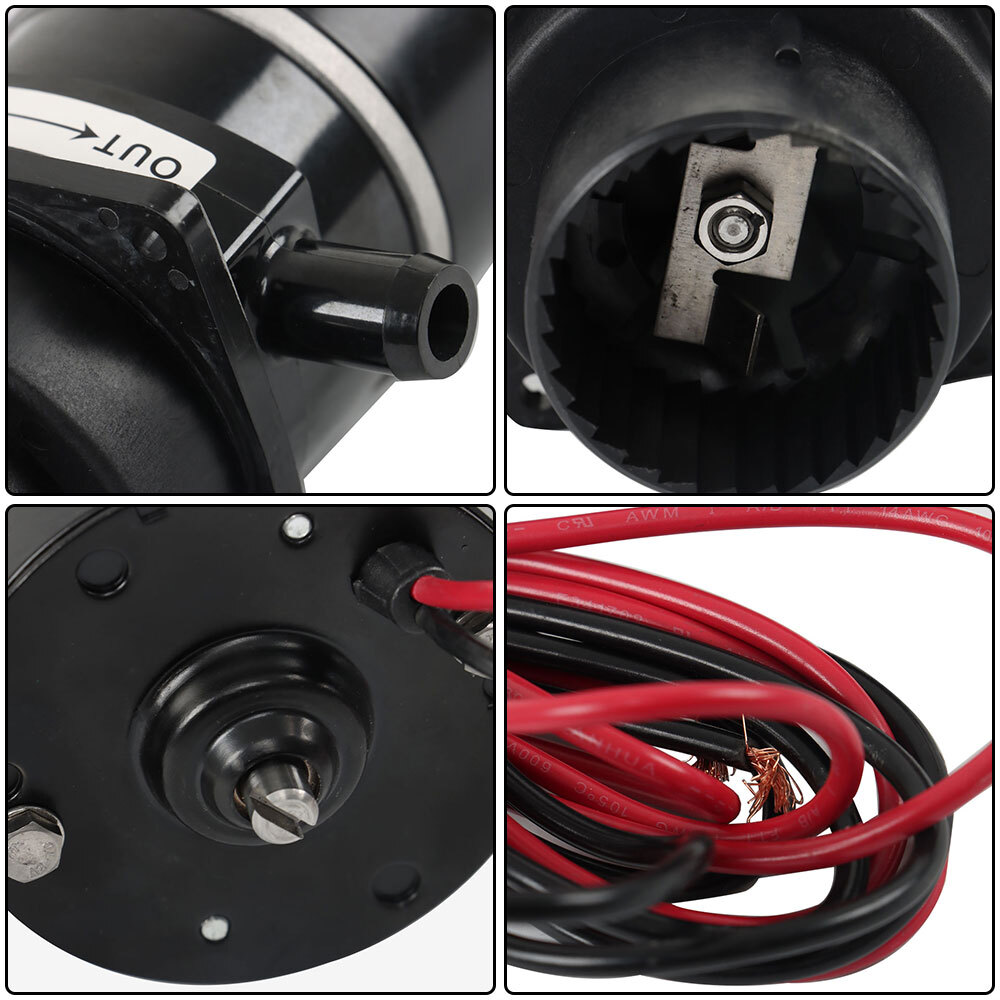 For Jabsco 37010-Series 0090 1000 1090 12V Electric Toilets Motor Pump Assembly