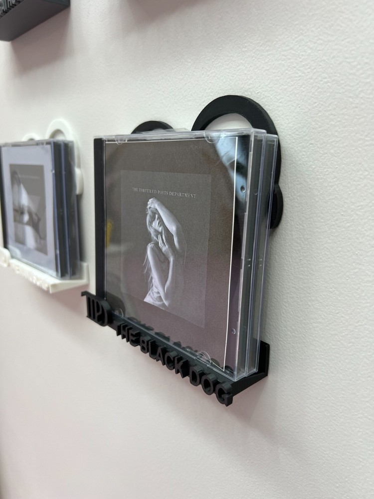 T Swift Inspired CD Wall Mount - "The Albatross" double disk TTPD