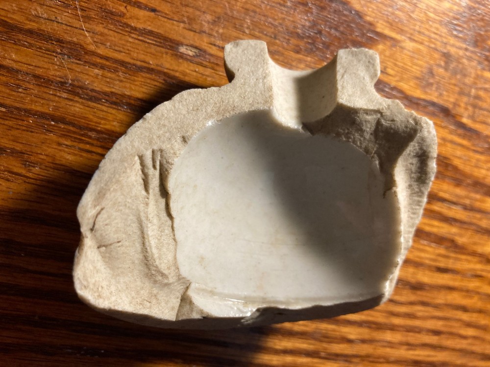 WWII Japanese Type 4 Ceramic "Last Ditch" Shell Fragment - Authentic