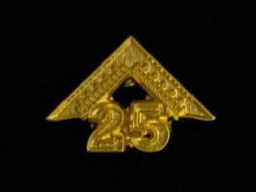 Masonic Master's Lapel Pin 2025 (WMP-25)