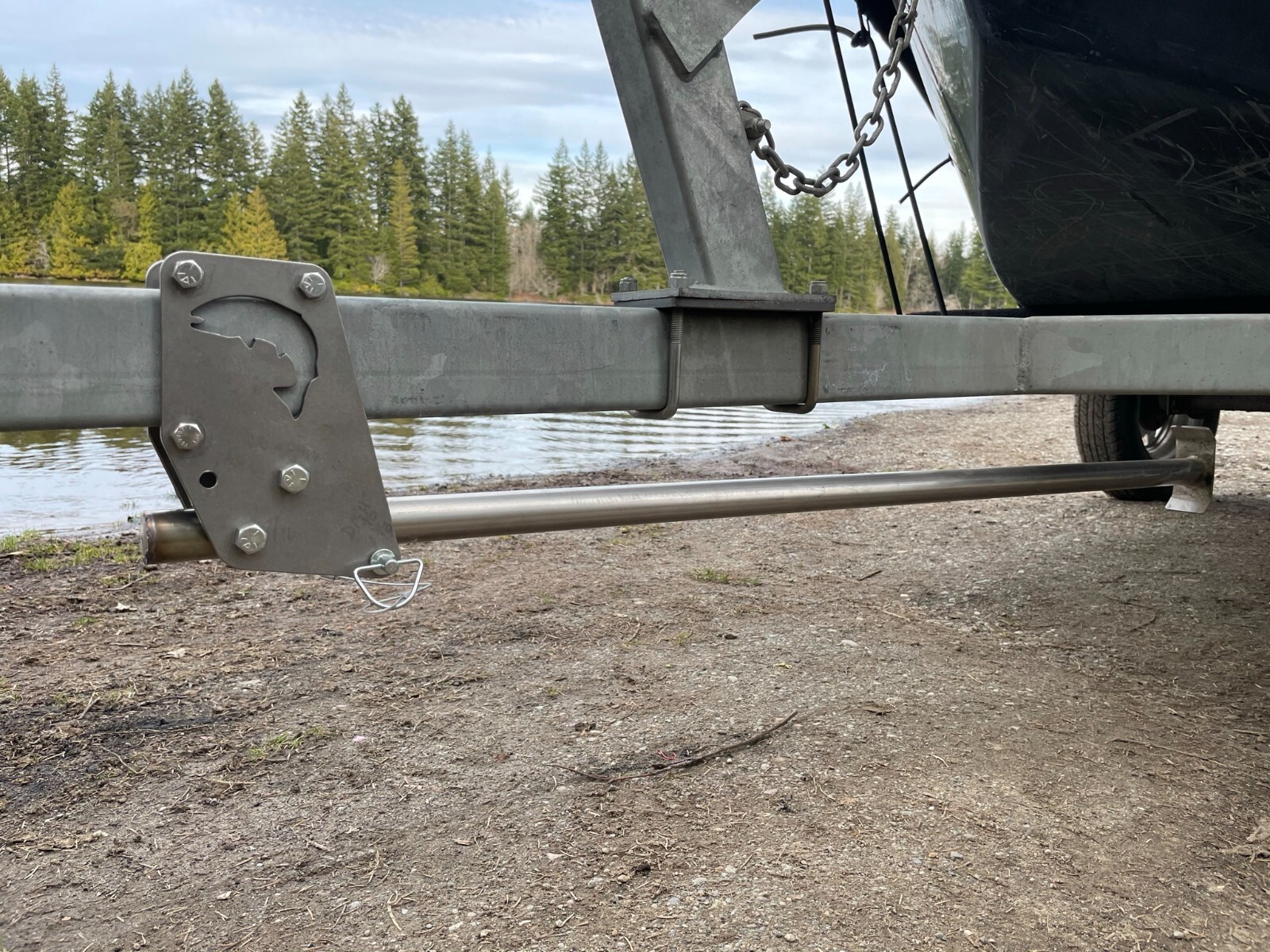 Drift Boat Trailer Kick Stand