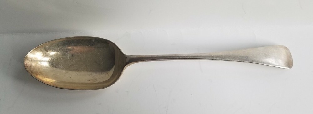 Antique 9 inch silver plate Serving Spoon marked Wingfield