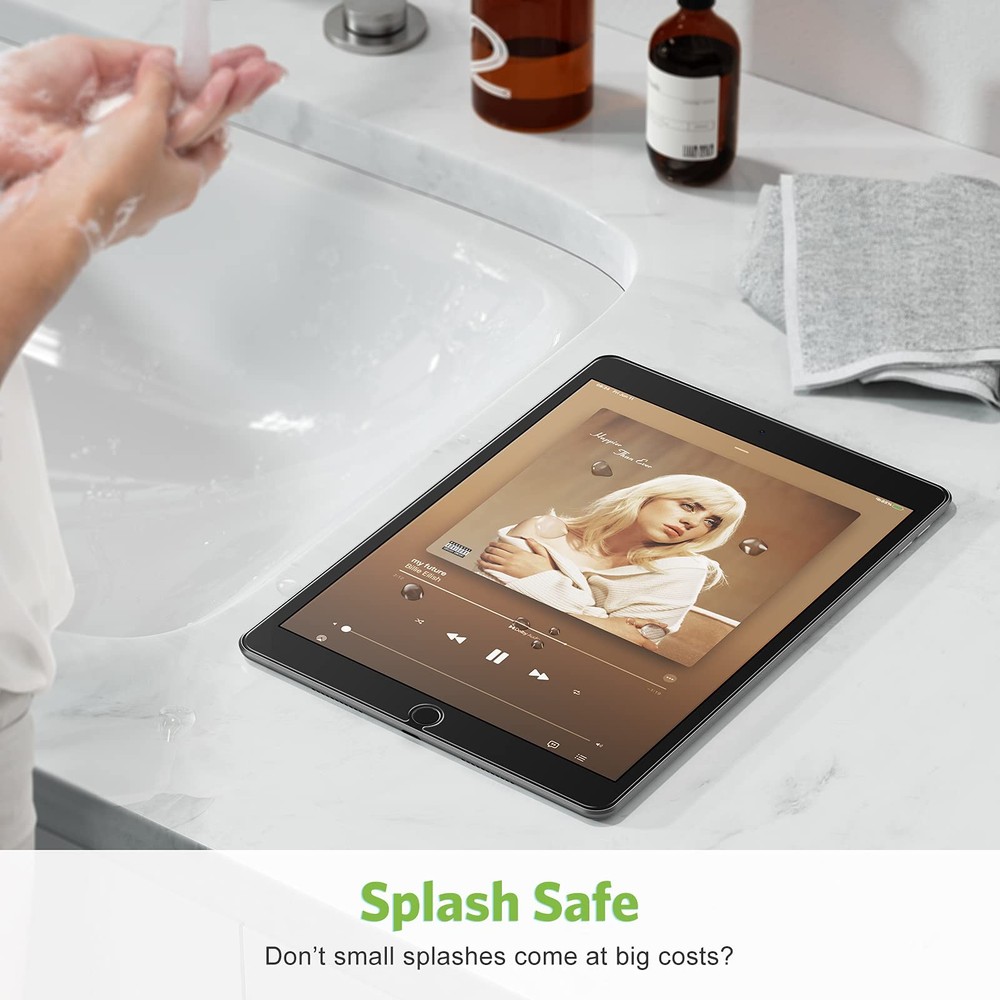 apiker 2 Pack Screen Protector for iPad 9th 8th 7th Generation 10.2 Inch,...