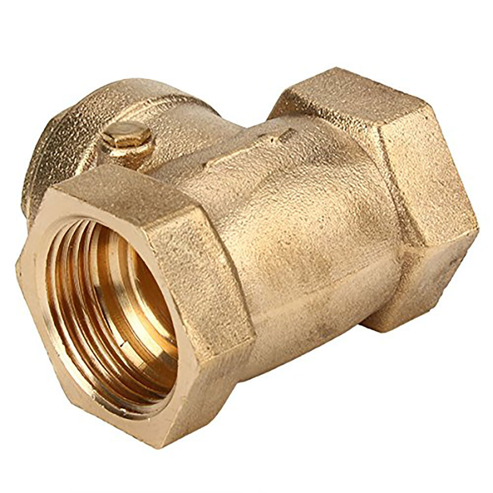3/4 FIP Brass 200 WATER,OIL,GAS Swing Check Valve Threaded Plumbing Fitting`