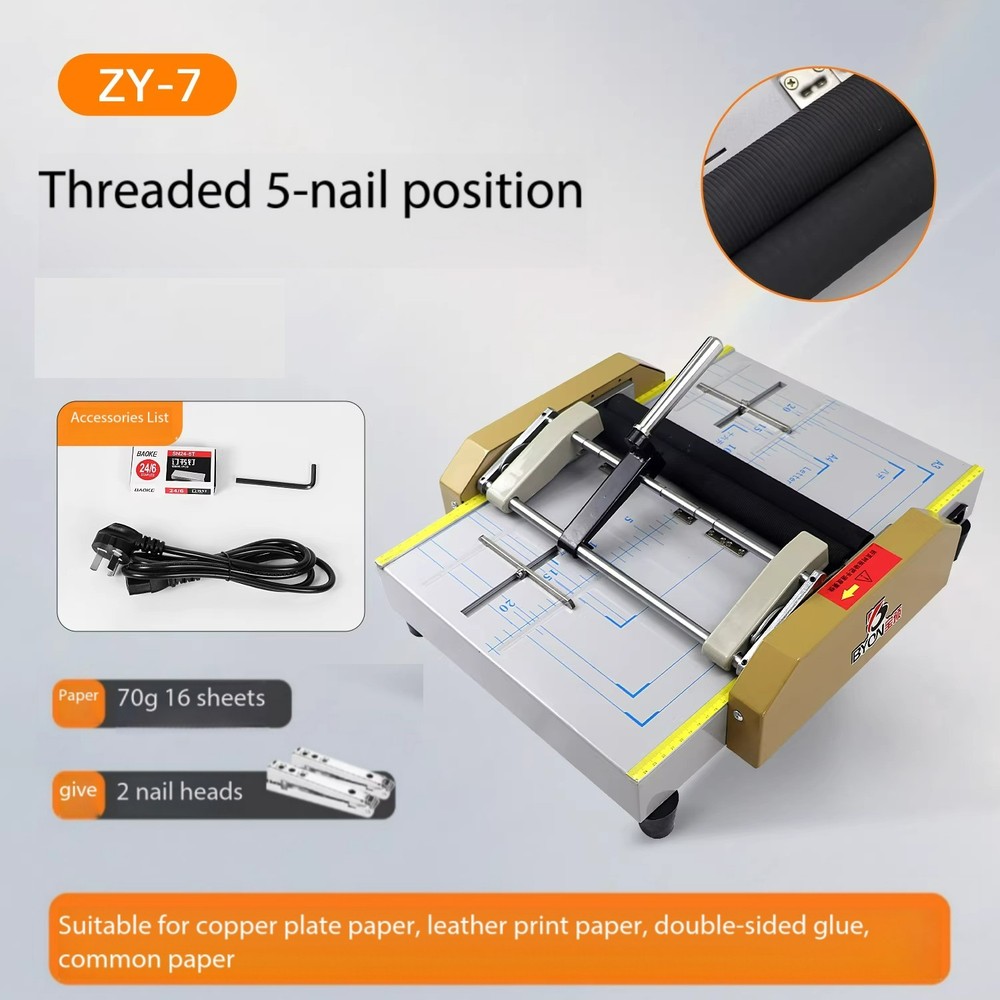 A3 Folding Machine, Folding Machine, Flat Staple Automatic Binding Machine