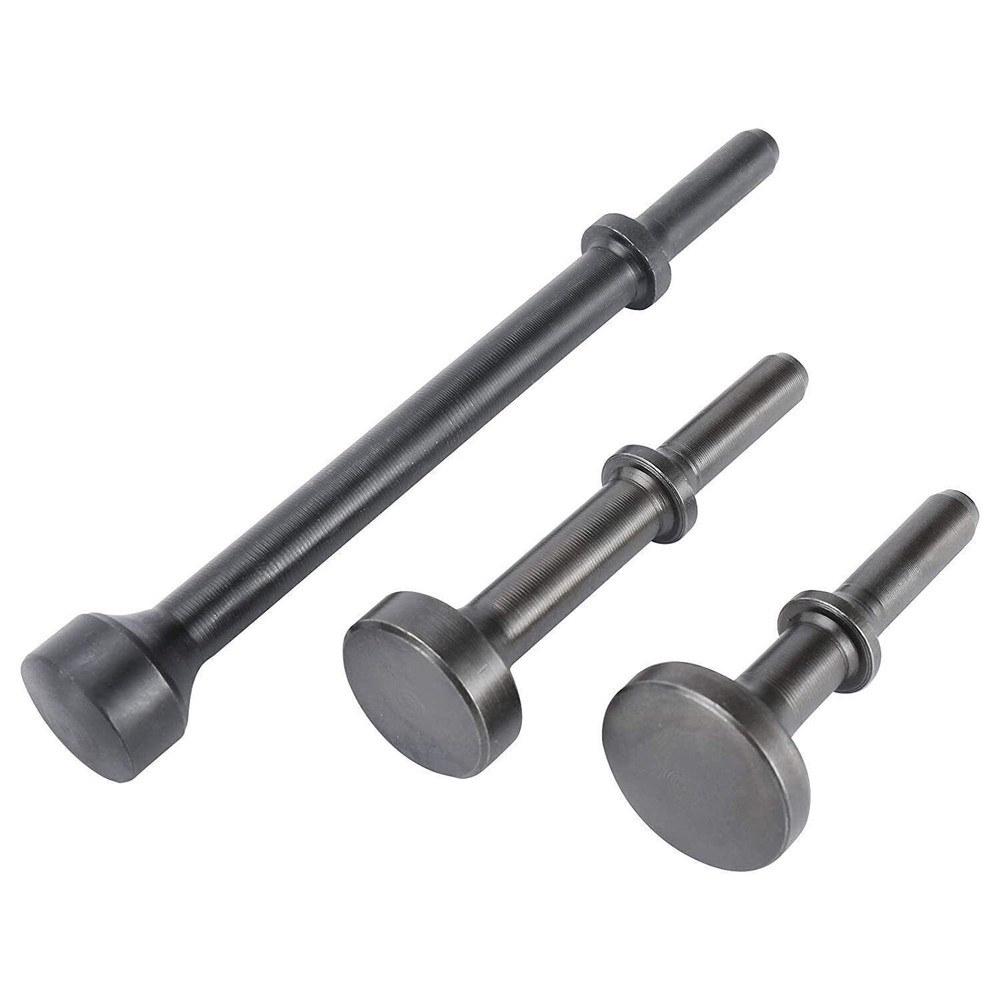 4 Pack Smoothing Pneumatic Air Hammer Bits Air Chisel Bits Tool Set with Spring
