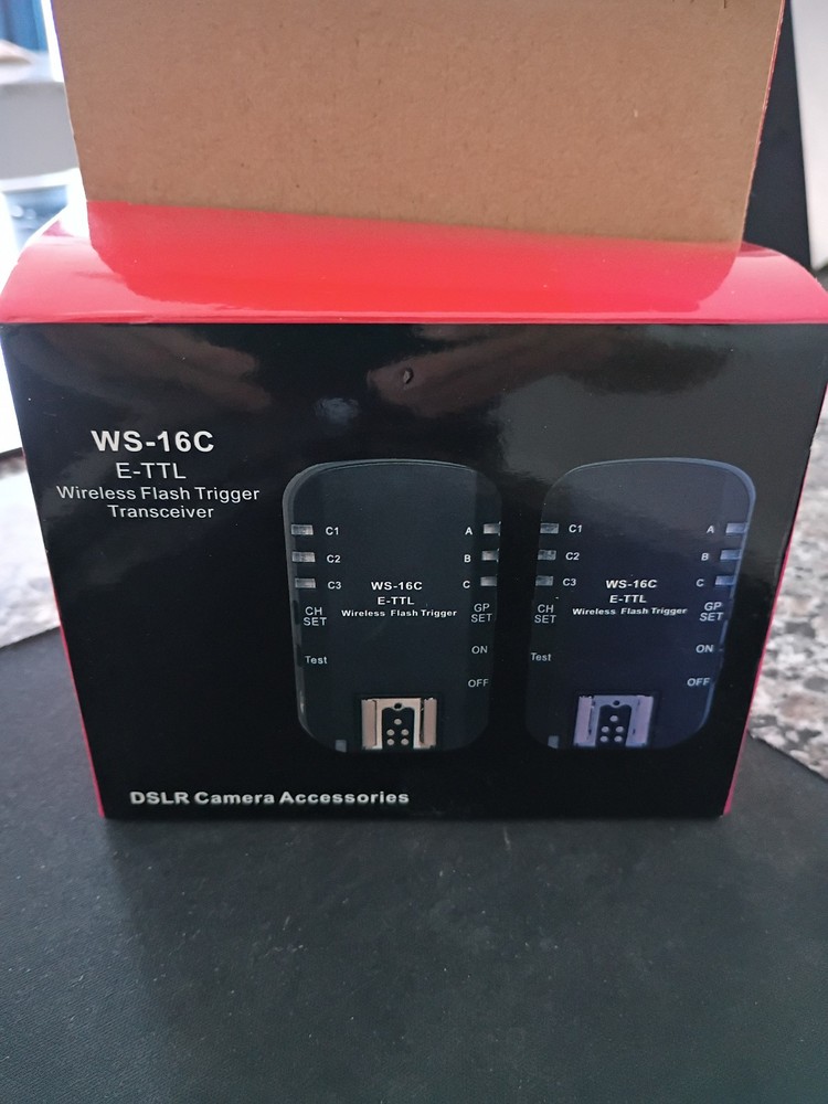 WS-16C E-TTL Wireless Flash Trigger Transceiver