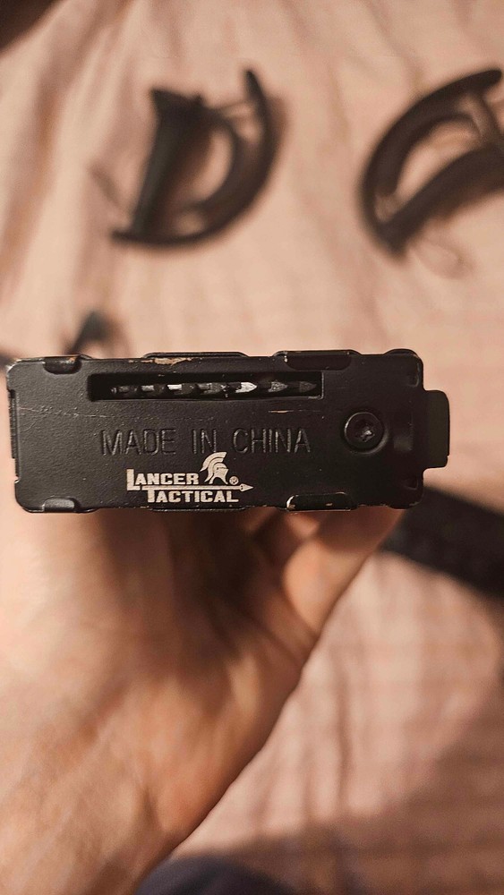 Lancer tactical m16 airsoft gun .2 mm