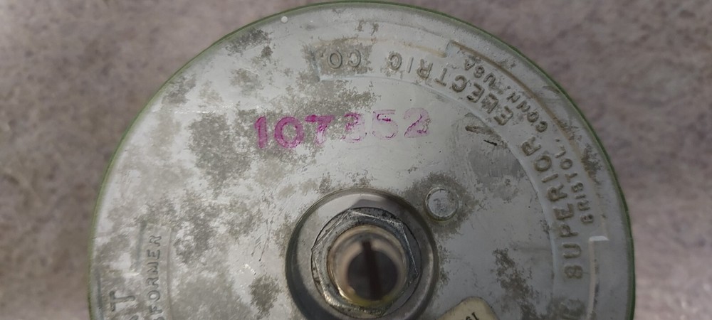 '1 PIECE' - PN# 10B - POWERSTAT - TRANSFORMER, VARIABLE