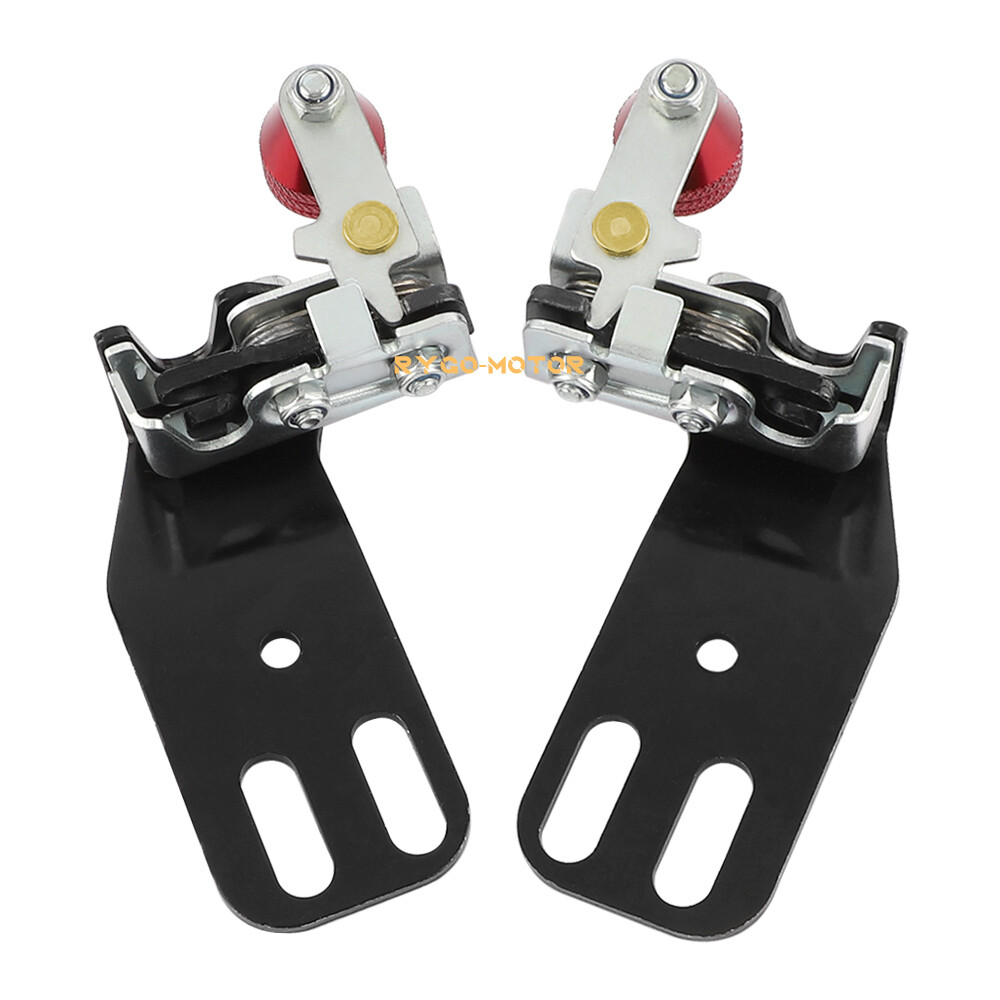 Front Door Slam Latches Kit w/ Hardware for Polaris UTV RZR4 900 XP RZR 800 570