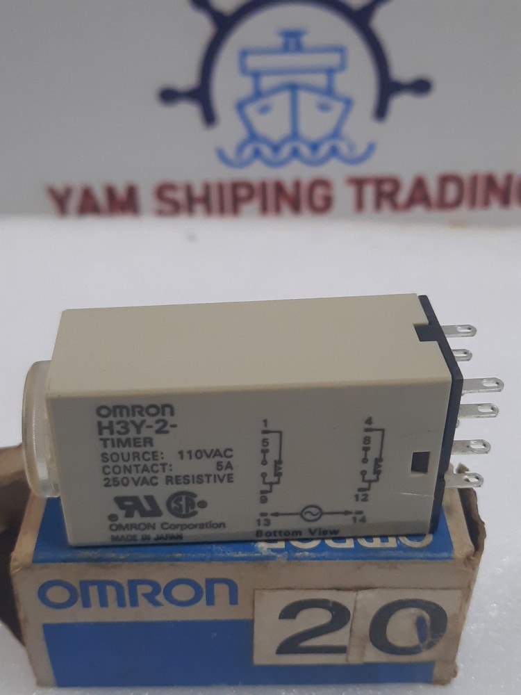 Omron H3Y-2-Timer 110 VAC 5A