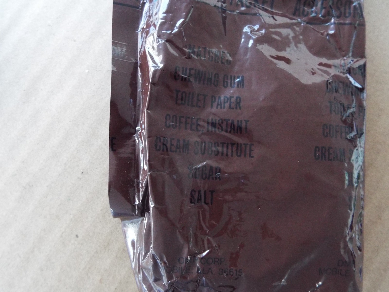 Vietnam War (MCI) Meal Combat Individual Ration Canned Food B-3 Unit Turkey Loaf